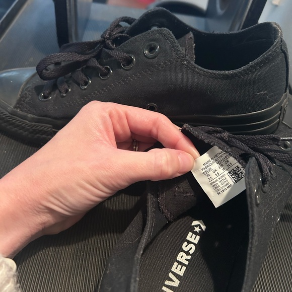 Black Converse Chuck Taylor All Star Canvas - Picture 5 of 6